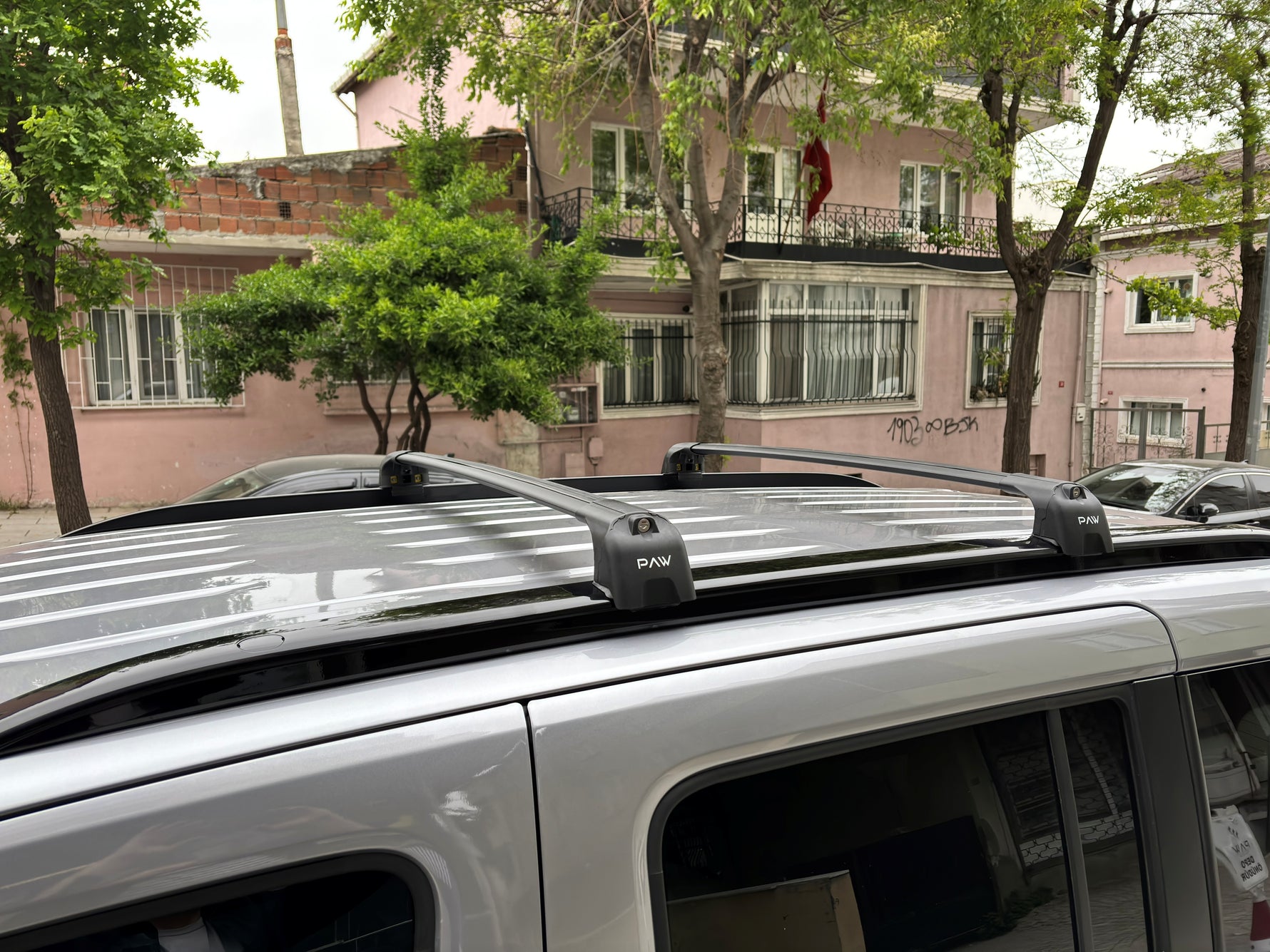 Citroen Berlingo (2023-2025) Portbagaj Taşıyıcı Ara Atkisi - Ara Çubuk Paw Pro 2, Siyah