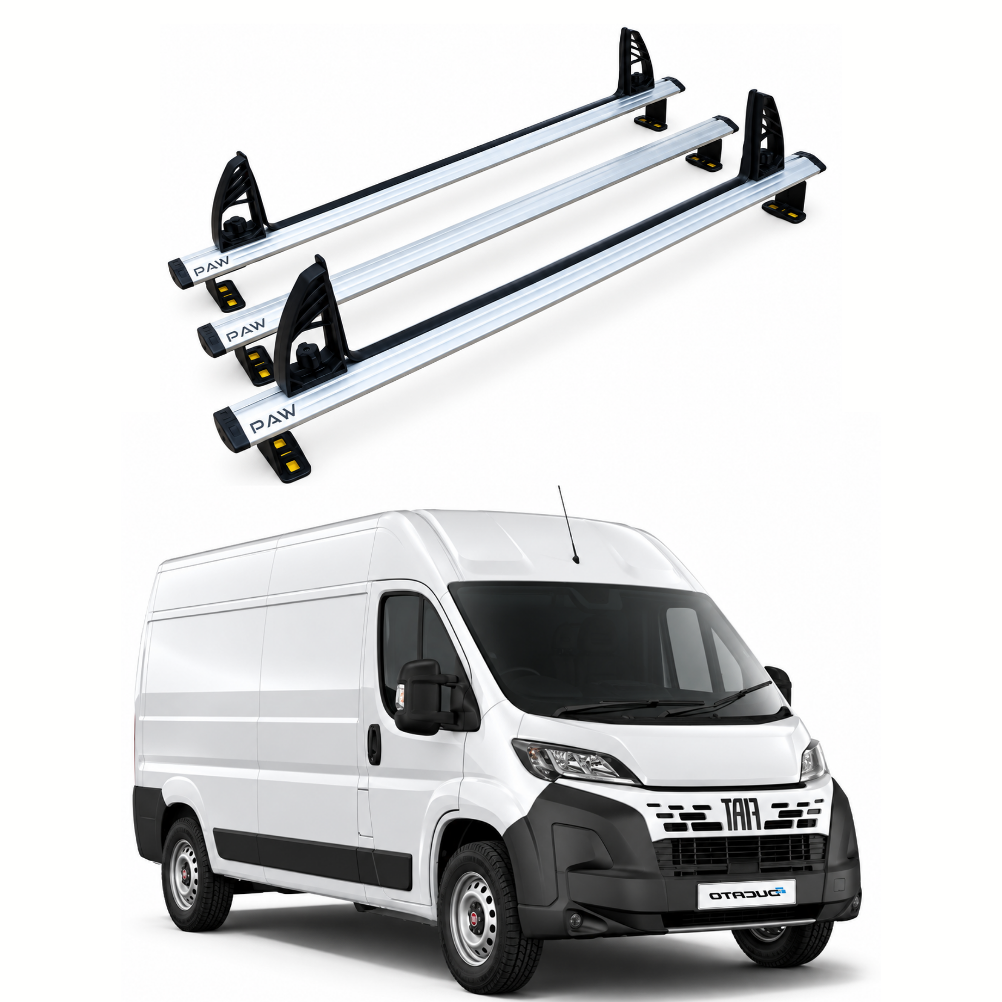 Fiat Ducato Araç Üstü Merdiven Sabitleyici, Yük Taşıma Sistemleri Pratik Seri 3 Adet