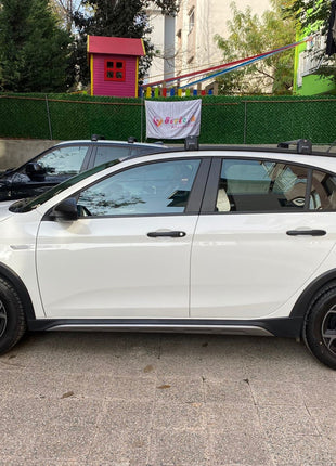 Fiat Egea Hatcback 2015-2025 Portbagaj Taşıyıcı Ara Atkisi - Ara Çubuk Paw Pro 2 Gri