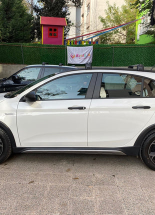 Fiat Egea Hatcback 2015-2025 Portbagaj Taşıyıcı Ara Atkisi - Ara Çubuk Paw Pro 2 Gri