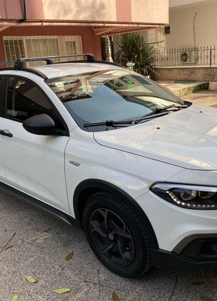 Fiat Egea Hatcback 2015-2025 Portbagaj Taşıyıcı Ara Atkisi - Ara Çubuk Paw Pro 2 Gri