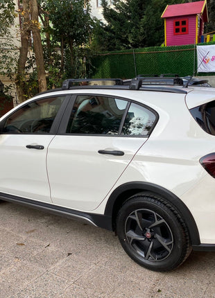 Fiat Egea Hatcback 2015-2025 Portbagaj Taşıyıcı Ara Atkisi - Ara Çubuk Paw Pro 2 Gri