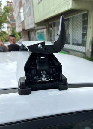 Toyota Land Cruiser 1958 Tavan Taşıyıcı Ara Barlar – Vidalı Montaj, Toros Fix Pro, Gri