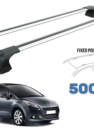 Peugeot 5008 2010-2017 Aluminum Portbagaj Taşıyıcı Ara Atkı Aparatı Paw Pro 2 Gri
