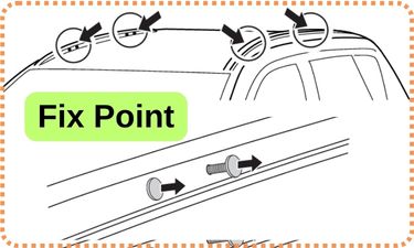 Jeep Compass 2011-2017 Portbagaj Taşıyıcı Ara Atkisi - Ara Bar Paw Pro 2 Gri