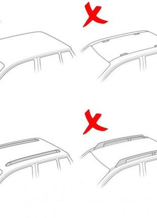 Seat Ibiza 2010-2017 Portbagaj Taşıyıcı Ara Atkisi - Ara Çubuk Paw Pro 2 Siyah