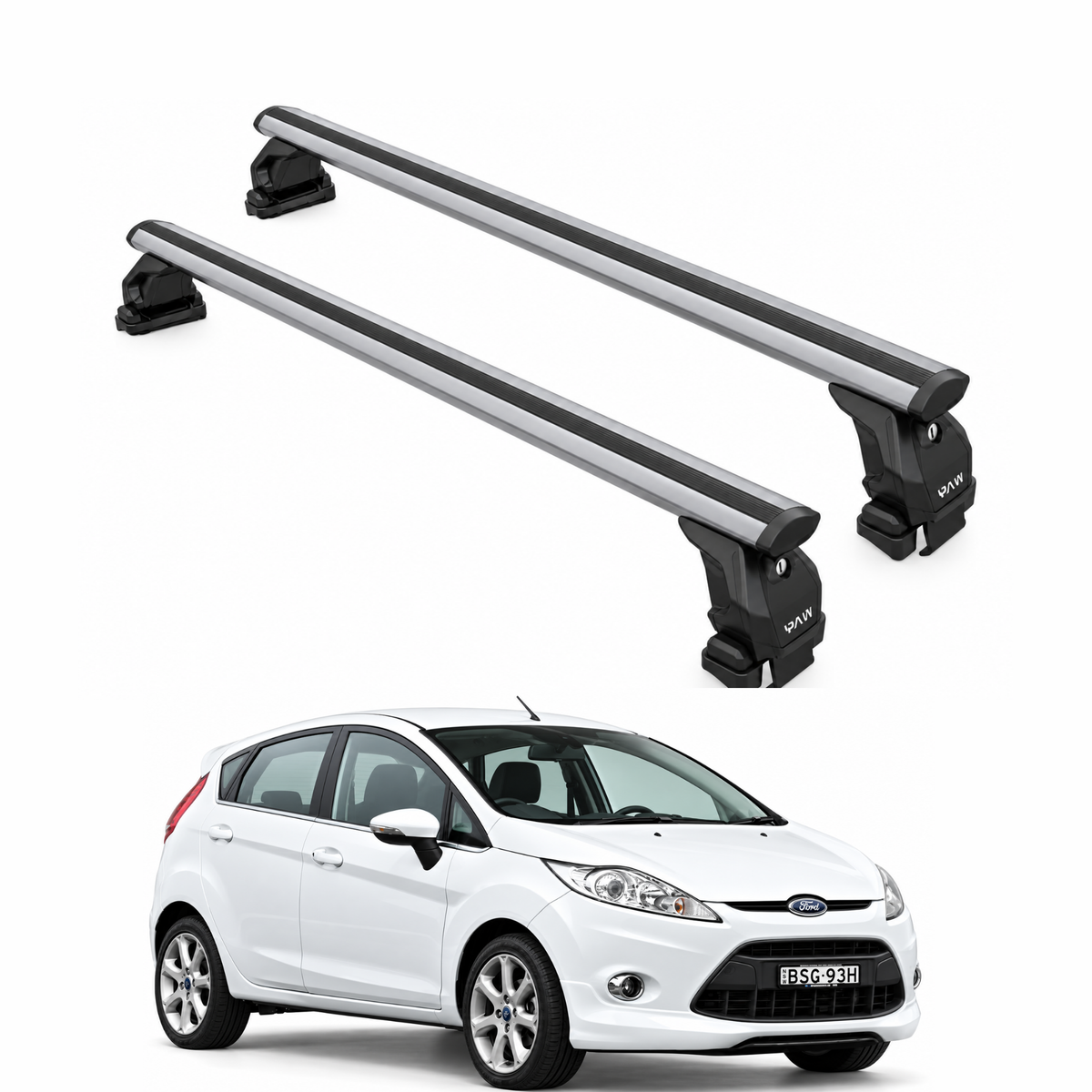 Ford Fiesta 2002-2009 Tavan Portbagaj Taşıyıcı Ara Atkısı Toros Pro 4