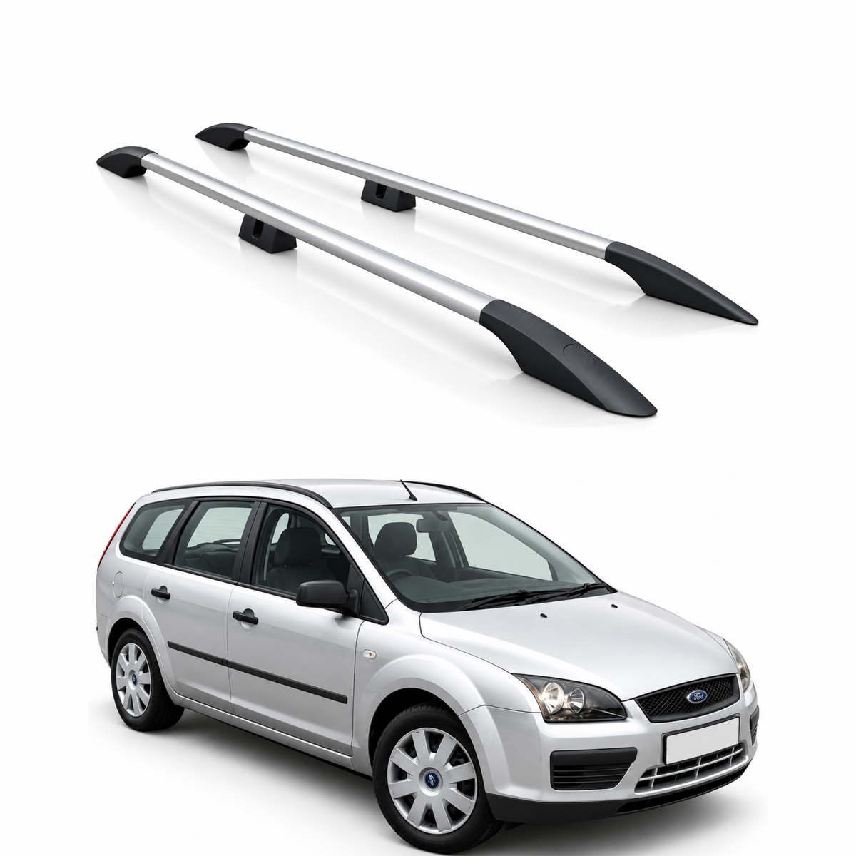 Ford Focus Estate (2005-2011) Plus Alüminyum Tavan Rayları