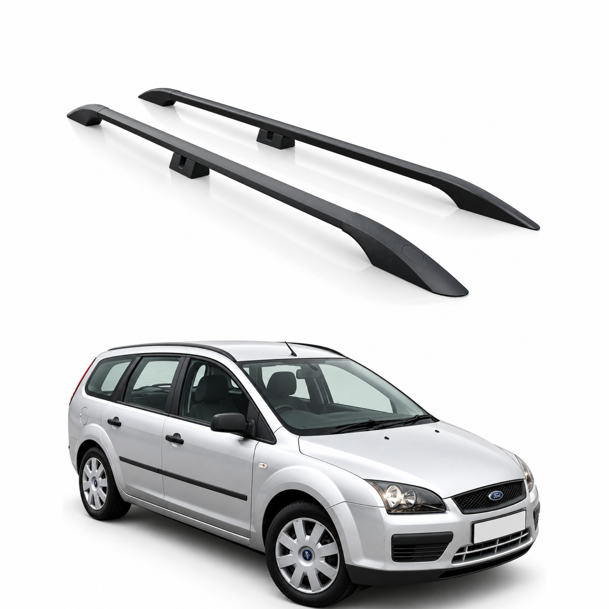 Ford Focus Estate (2005-2011) Plus Alüminyum Tavan Rayları