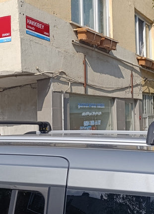 Ford Tourneo Courier 2022-2025 Portbagaj Taşıyıcı Ara Atkisi - Ara Çubuk Paw Pro 2 Siyah