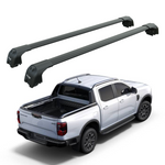 Ford Ranger Wildtrak (2023-2025) Kasa Üstü Bed Rack Taşıyıcı Bar – Siyah | Kilitli Sistem |