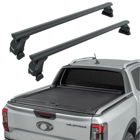 SsangYong Musso Grand Kasa Üstü Bed Rack Taşıyıcı Bar – Siyah| Kilitli Sistem | Vida Montajlı