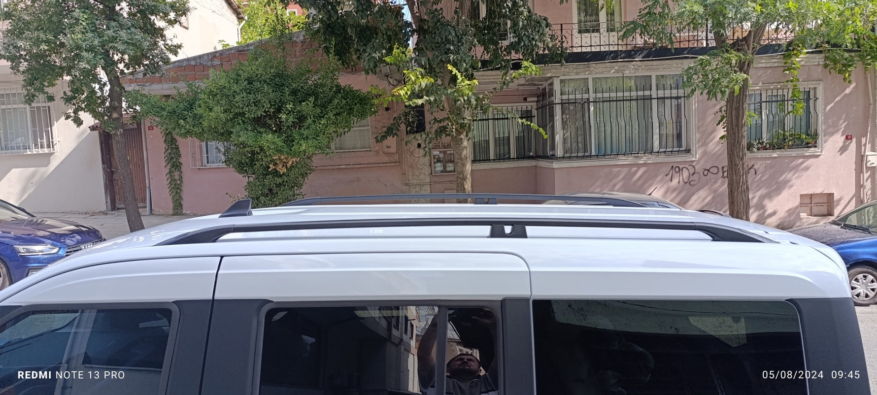 Land Rover Range Rover Vogue 2002-2012 L322 Araç Üstü Alüminyum Tavan Yan Rayları Plus Serisi - Gri