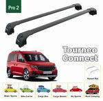 Ford Tourneo Connect Portbagaj Taşıyıcı Ara Atkisi - Ara Çubuk Paw Pro 2 2024-2025 Siyah