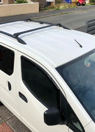 Paw Pro Bar Ladder Aluminium Roof Rack And Cross Bars Set, Fits Nemo Van 2018--> Silver