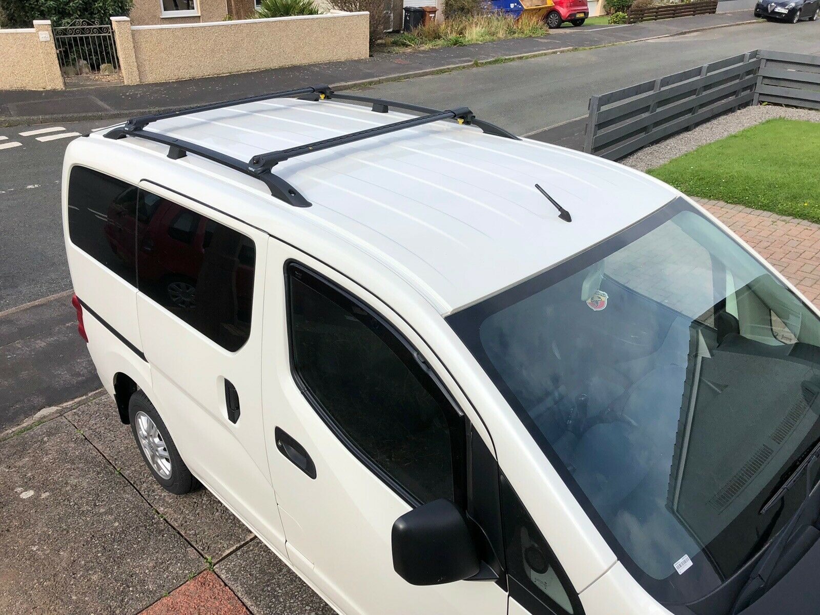 Paw Pro Bar Ladder Aluminium Roof Rack And Cross Bars Set, Fits Nemo Van 2018--> Silver