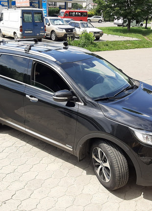 Kia Sorento 2015-2020 Portbagaj Taşıyıcı Ara Atkisi - Ara Çubuk Paw Pro 2 Gri