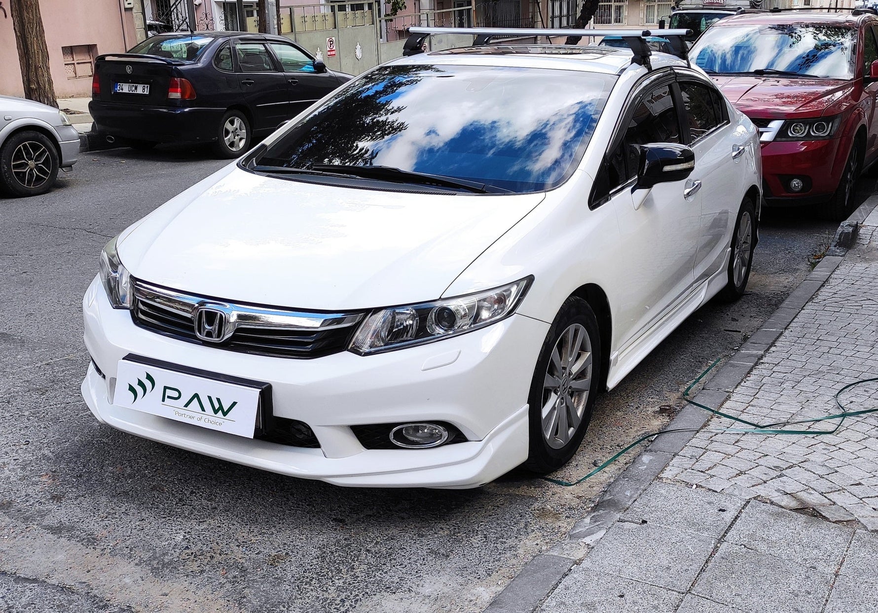 Honda Civic Sedan 2005-2011 Oluksuz Üst Tavan Portbagaj Taşıyıcı Ara Atkısı Toros Serisi Pro 4 Gri