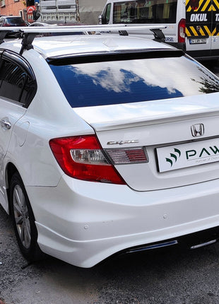 Honda Civic 2011-2017 Oluksuz Üst Tavan Portbagaj Taşıyıcı Ara Atkısı Toros Serisi Pro 4 Siyah