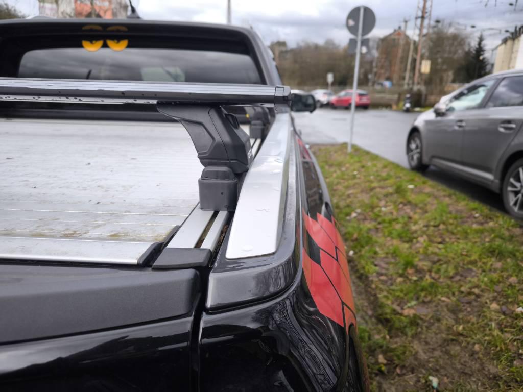 Ford Ranger Wildtrak (2023-2025) Kasa Üstü Bed Rack Taşıyıcı Bar – Siyah | Kilitli Sistem | Vida Montajlı