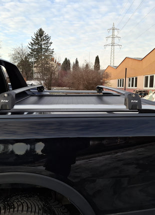 Ford Ranger Wildtrak (2023-2025) Kasa Üstü Bed Rack Taşıyıcı Bar – Siyah | Kilitli Sistem |