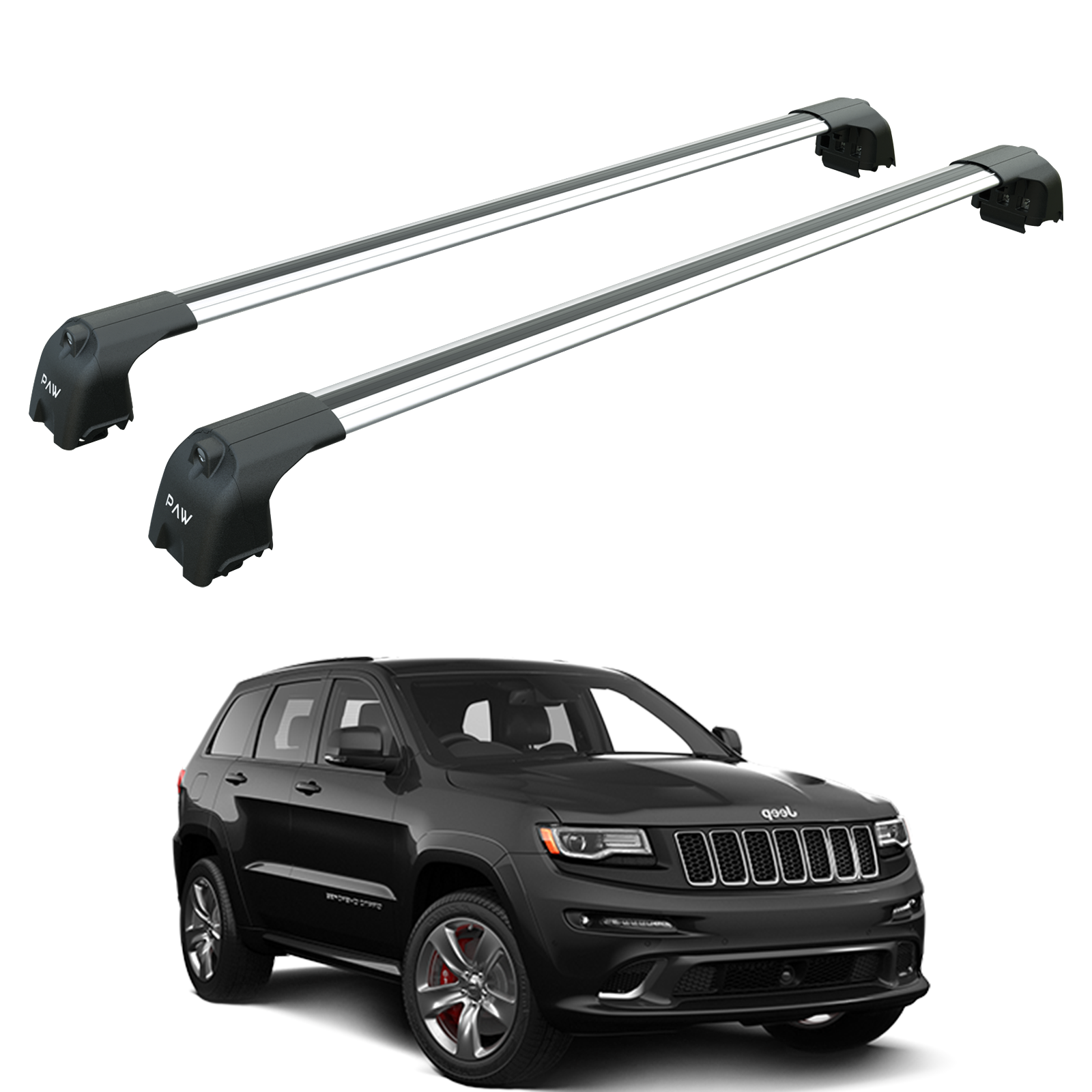 Jeep Grand Cherokee Wk2 Srt 2011-2020 Portbagaj Taşıyıcı Ara Atkisi - Ara Çubuk Paw Pro 2 Gri