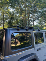 Jeep Wrangler Jl 2018-2025 Yagmur Oluklu Üst Tavan Taşıyıcı Ara Atkısı Paw Siyah