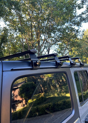 Jeep Wrangler Jk 2007-2018 Yagmur Oluklu Üst Tavan Taşıyıcı Ara Atkısı Paw Gri