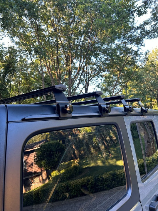 Jeep Wrangler Jk 2007-2018 Yagmur Oluklu Üst Tavan Taşıyıcı Ara Atkısı Paw Gri