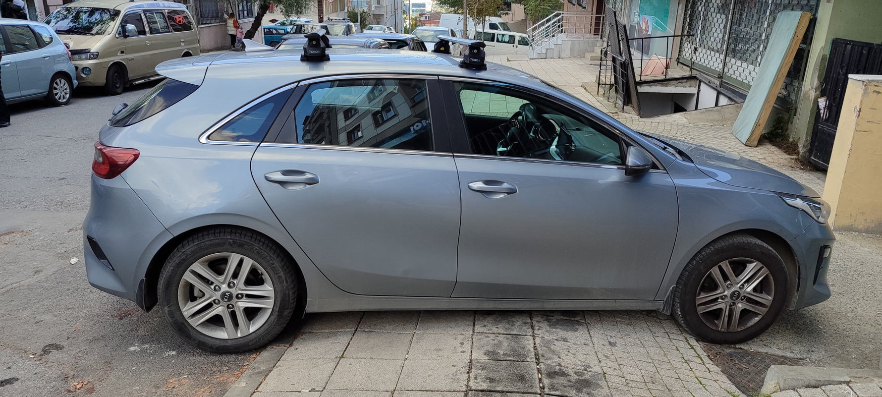 Kia Ceed 2012-2018 Portbagaj Taşıyıcı Ara Atkı Aparatı Paw Pro 3 Siyah