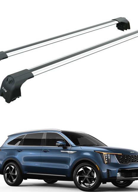 Kia Sorento 2020-2025 Portbagaj Taşıyıcı Ara Atkisi - Ara Çubuk Paw Pro 2 Gri