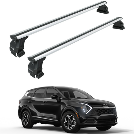 Kia Sportage 2022-2025 Oluksuz Üst Tavan Portbagaj Taşıyıcı Ara Atkısı Toros Serisi Pro 4 Gri