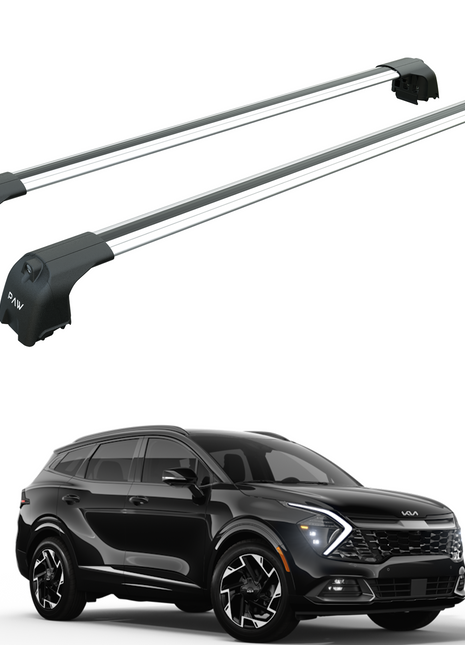 Kia Sportage 2022-2025 Portbagaj Taşıyıcı Ara Atkisi - Ara Çubuk Paw Pro 2 Gri