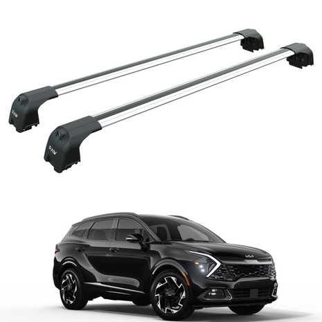 Kia Sportage 2022-2025 Portbagaj Taşıyıcı Ara Atkisi - Ara Çubuk Paw Pro 2 Gri