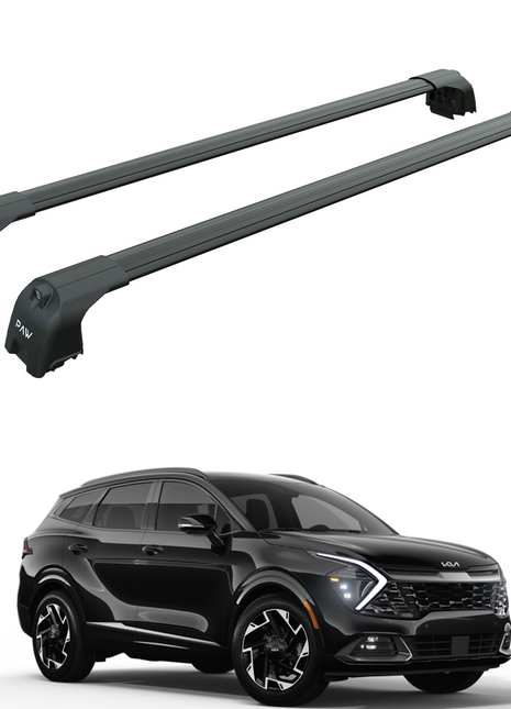 Kia Sportage 2022-2025 Portbagaj Taşıyıcı Ara Atkisi - Ara Çubuk Paw Pro 2 Siyah