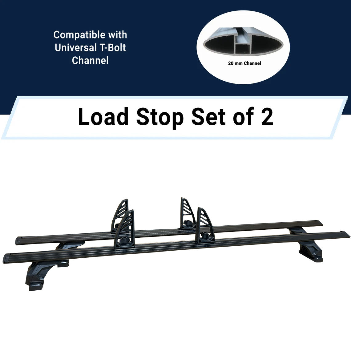 Ford Transit Courier 2023-2025 Araç Üstü Merdiven Sabitleyici, Yük Taşıma Sistemleri Pratik Seri 2 Adet