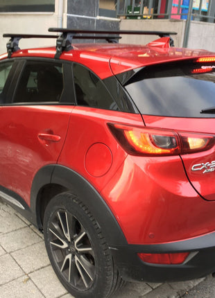 Mazda Cx 3 2016-2025 Oluksuz Üst Tavan Portbagaj Taşıyıcı Ara Atkısı Toros Serisi Pro 4 Gri