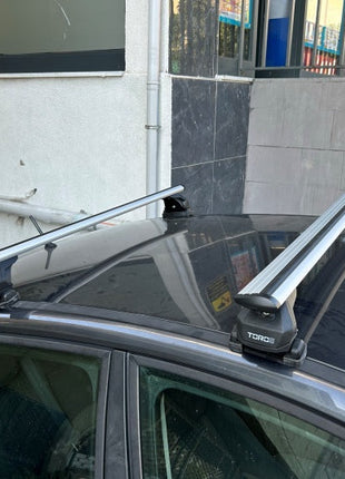 Renault Megane 2 2002-2009 Tavan Taşıyıcı Ara Barlar – Vidalı Montaj, Toros Fix Pro, Gri