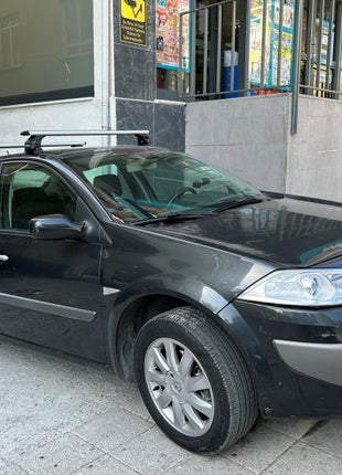 Renault Megane 2 2002-2009 Tavan Taşıyıcı Ara Barlar – Vidalı Montaj, Toros Fix Pro, Siyah
