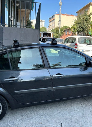 Renault Megane 2 2002-2009 Tavan Taşıyıcı Ara Barlar – Vidalı Montaj, Toros Fix Pro, Gri