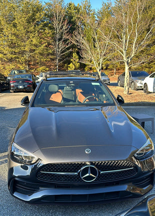 Mercedes C Coupe C205 2014-2021 Portbagaj Taşıyıcı Ara Atkı Aparatı Paw Pro 3 Gri
