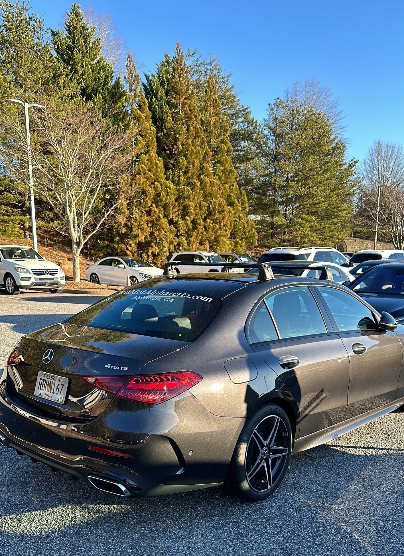 Paw Mercedes-Benz C-Serisi Sedan (W206) 2022-2025 Ara Atkı Portbagaj Taşıyıcı - Pro 3 Siyah