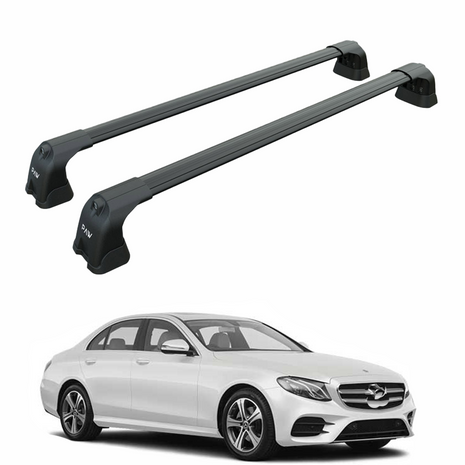 Mercedes E Sedan W213 2017-2023 Portbagaj Taşıyıcı Ara Atkı Aparatı Paw Pro 3 Siyah