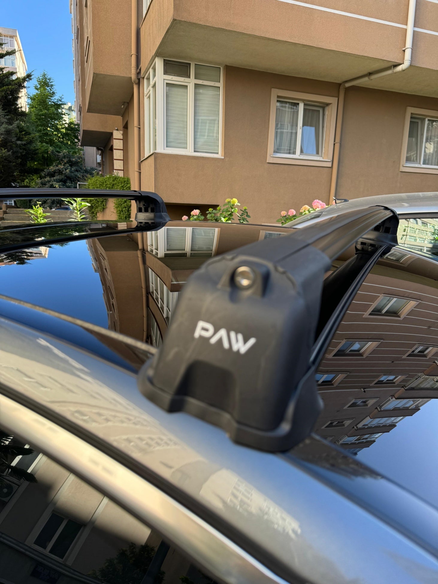 Mercedes C Sedan W204 2007-2014 Portbagaj Taşıyıcı Ara Atkı Aparatı Paw Pro 3 Siyah