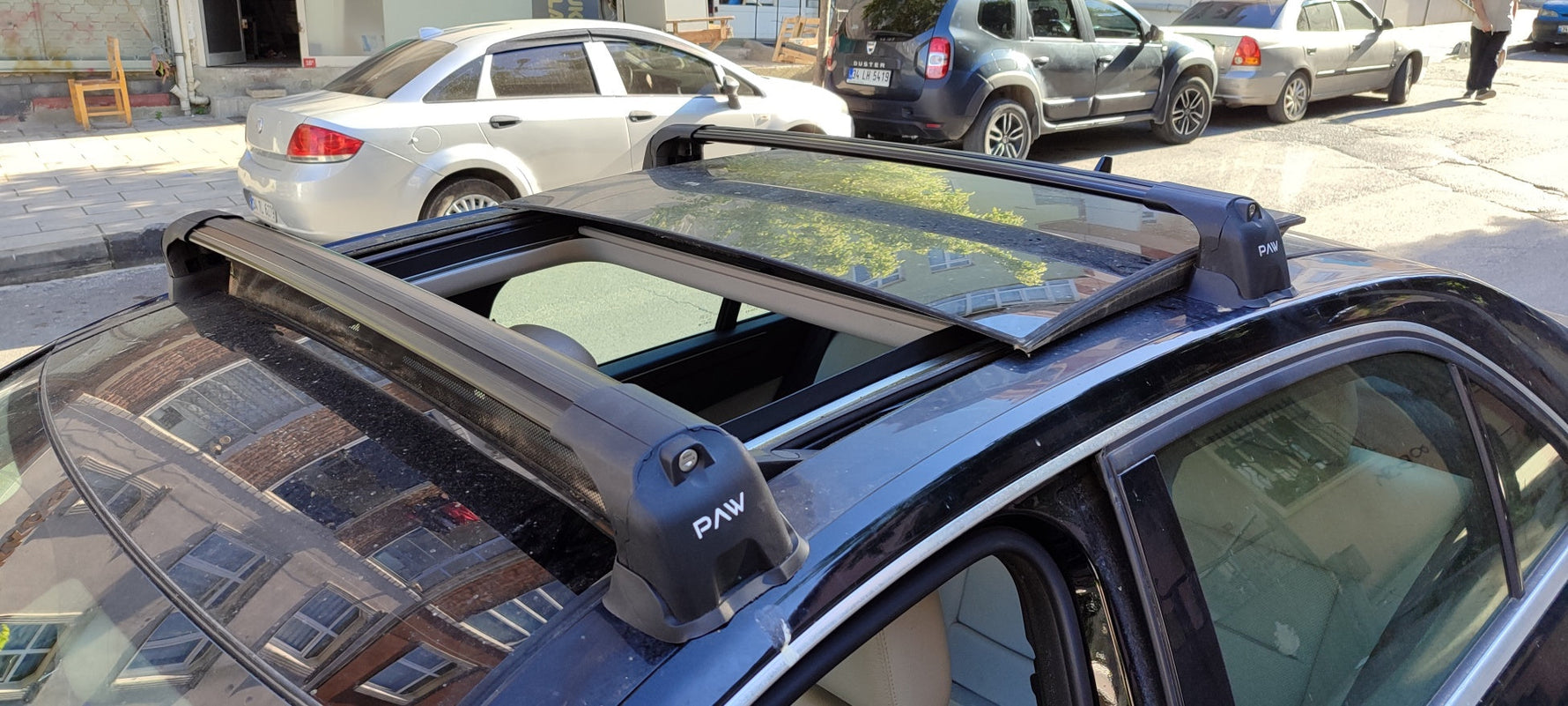 Paw Mercedes-Benz E-Serisi Sedan (W212) 2009-2013 Ara Atkı Portbagaj Taşıyıcı - Pro 3 Siyah