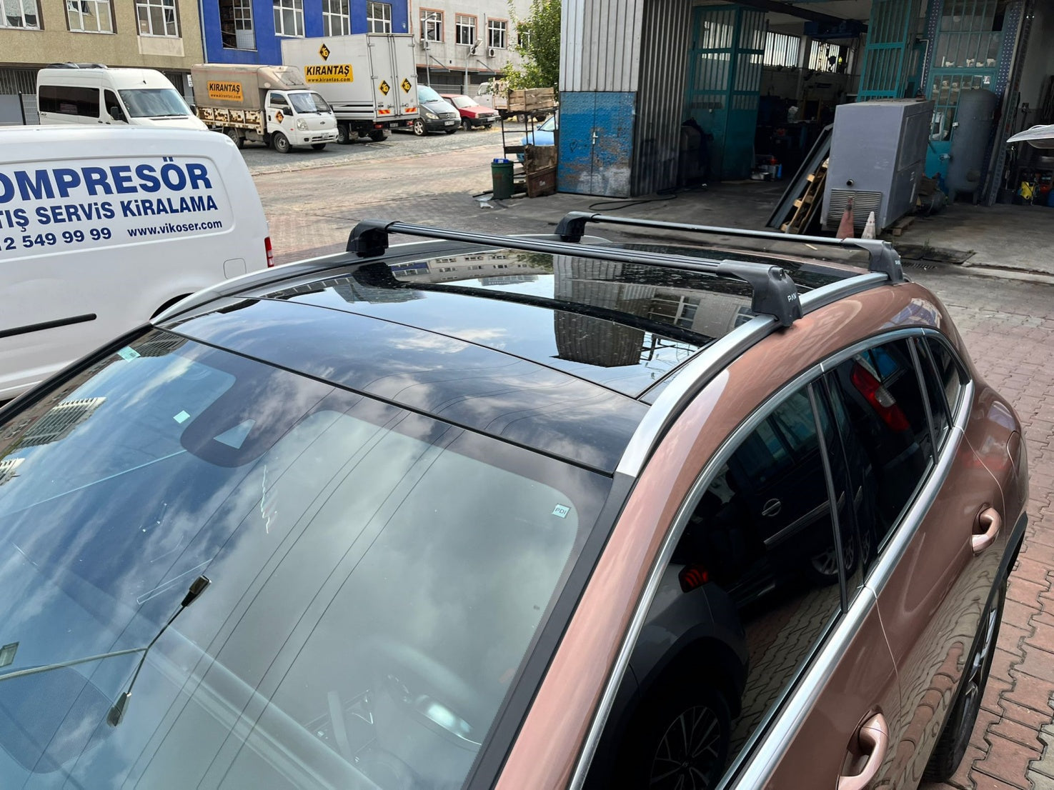 Mercedes Gla (H247) 2020-2025 Portbagaj Taşıyıcı Ara Atkisi - Ara Çubuk Paw Pro 2 Siyah