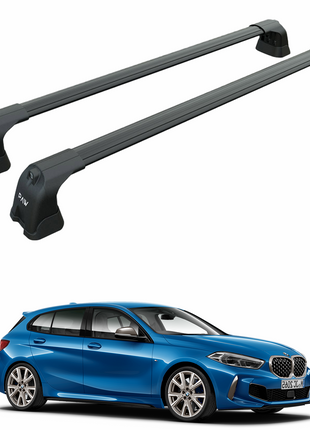 Bmw 1 Series F40 2019-2025 Portbagaj Taşıyıcı Ara Atkı Aparatı Paw Pro 3 Siyah