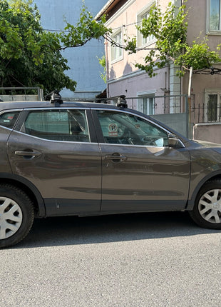 Nissan Qashqai J12 2022-2025 Oluksuz Üst Tavan Portbagaj Taşıyıcı Ara Atkısı Toros Serisi Pro 4 Siyah