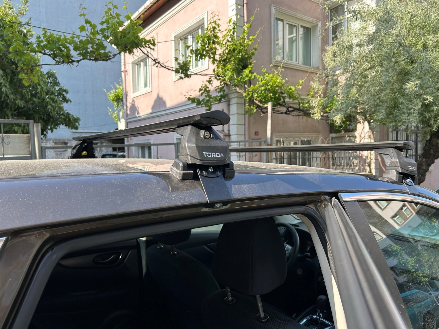 Nissan Qashqai J11 2013-2021 Oluksuz Üst Tavan Portbagaj Taşıyıcı Ara Atkısı Toros Serisi Pro 4 Gri