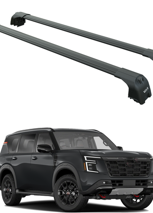Nissan Armada 2025-2026 Portbagaj Taşıyıcı Ara Atkisi - Ara Çubuk Paw Pro 2 Siyah